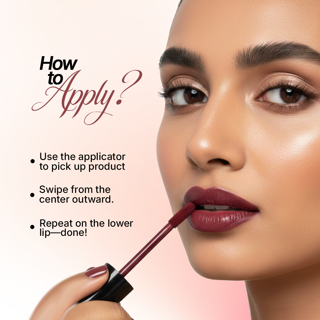 Cosmolovely Highly Pigmented TransferProof Liquid Lipstick ( 8 ml )