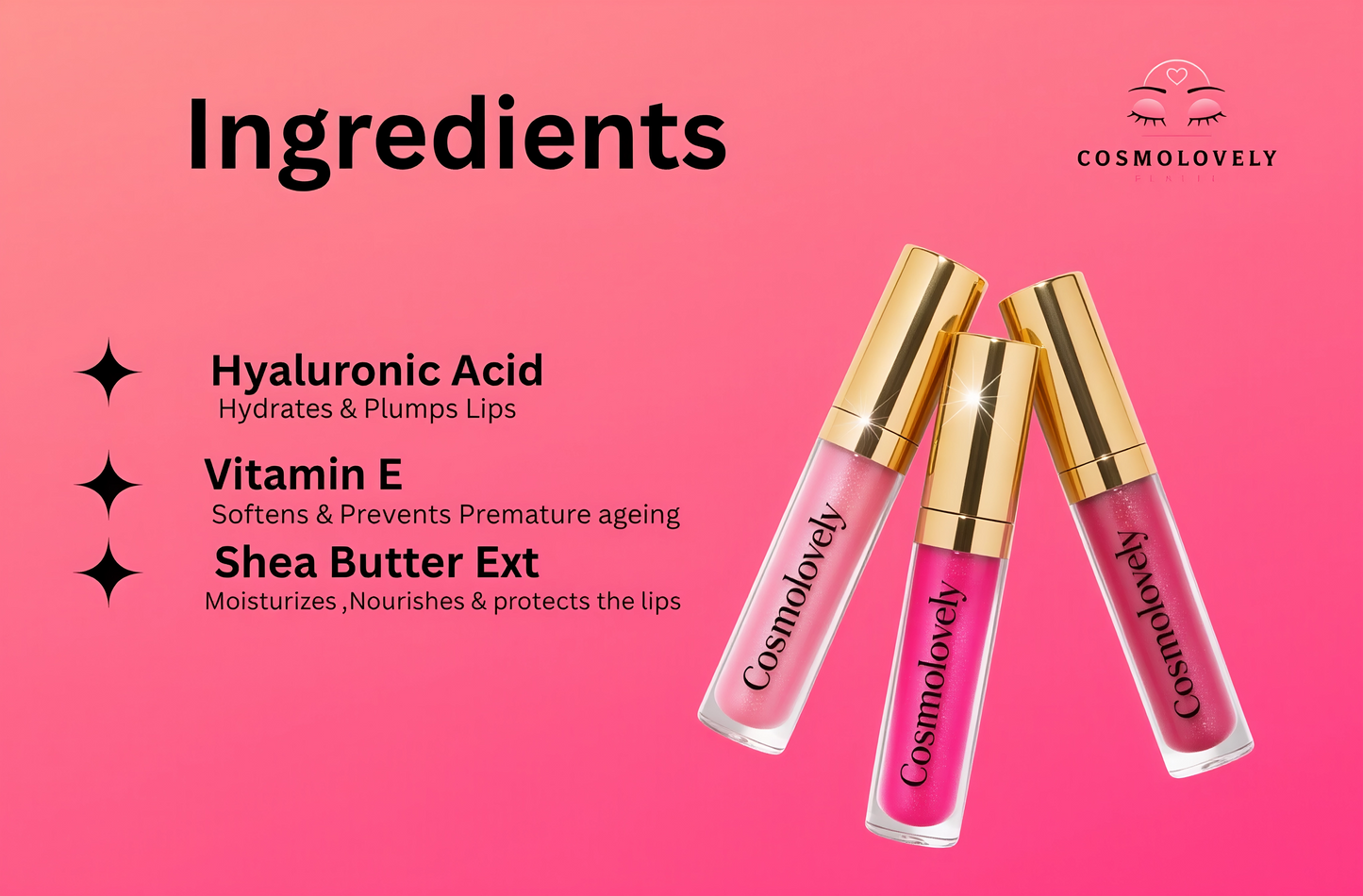 Cosmolovely Gloss Girl Lip Gloss ( 5 ml)