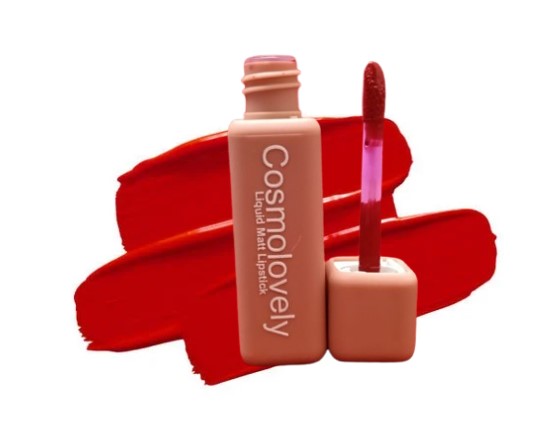 Cosmolovely Highly Pigmented TransferProof Liquid Lipstick 4ml (Pack of 1)