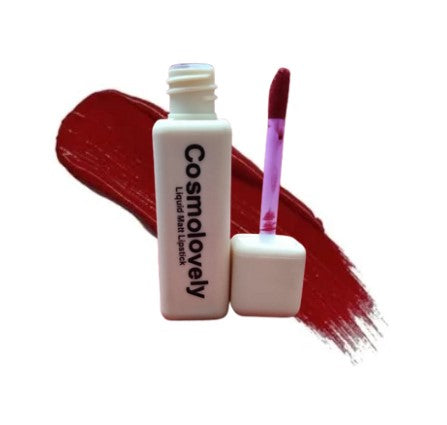 Cosmolovely Highly Pigmented TransferProof Liquid Lipstick (4 ml)