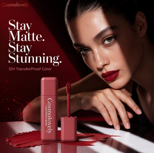Cosmolovely 12 Hour Stay TransferProof Liquid Lipstick 4ml (Pack of 1)