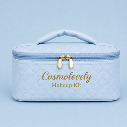 Cosmolovely Marriage Bridal Complete Makeup Kit(Includes High Coverage Foundation, Full Coverage Concealer, Bullet Lipstick, Liquid Lipstick, Liquid Blush, Compact Powder, Makeup Brush and Shimmer Lip Gloss)