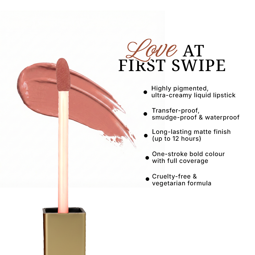 Cosmolovely 12Hrs Stay TransferProof Liquid Lipstick