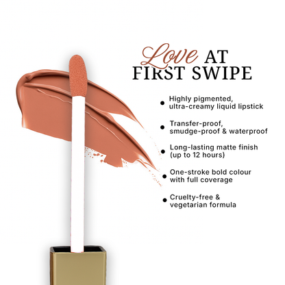 Cosmolovely 12Hrs Stay TransferProof Liquid Lipstick