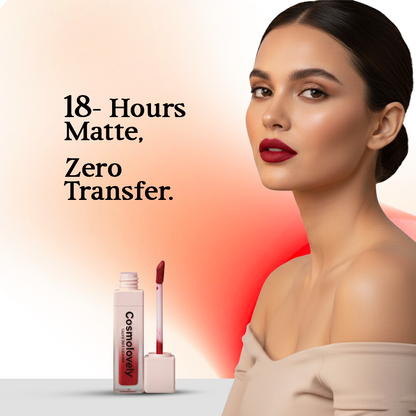 Cosmolovely Highly Pigmented TransferProof Liquid Lipstick (  8 ml )