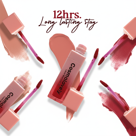 Cosmolovely Highly Pigmented TransferProof Liquid Lipstick (  8 ml )