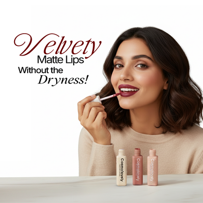 Cosmolovely 12 Hour Stay TransferProof Liquid Lipstick 4ml (Pack of 1)