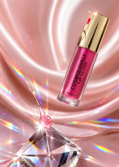 Cosmolovely Shimmer Lip Gloss ( 7 ml) (Free Liquid Blush & Liquid Lipstick)