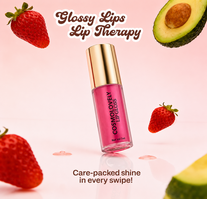 Cosmolovely Shimmer Lip Gloss ( 7 ml) (Free Liquid Blush & Liquid Lipstick)