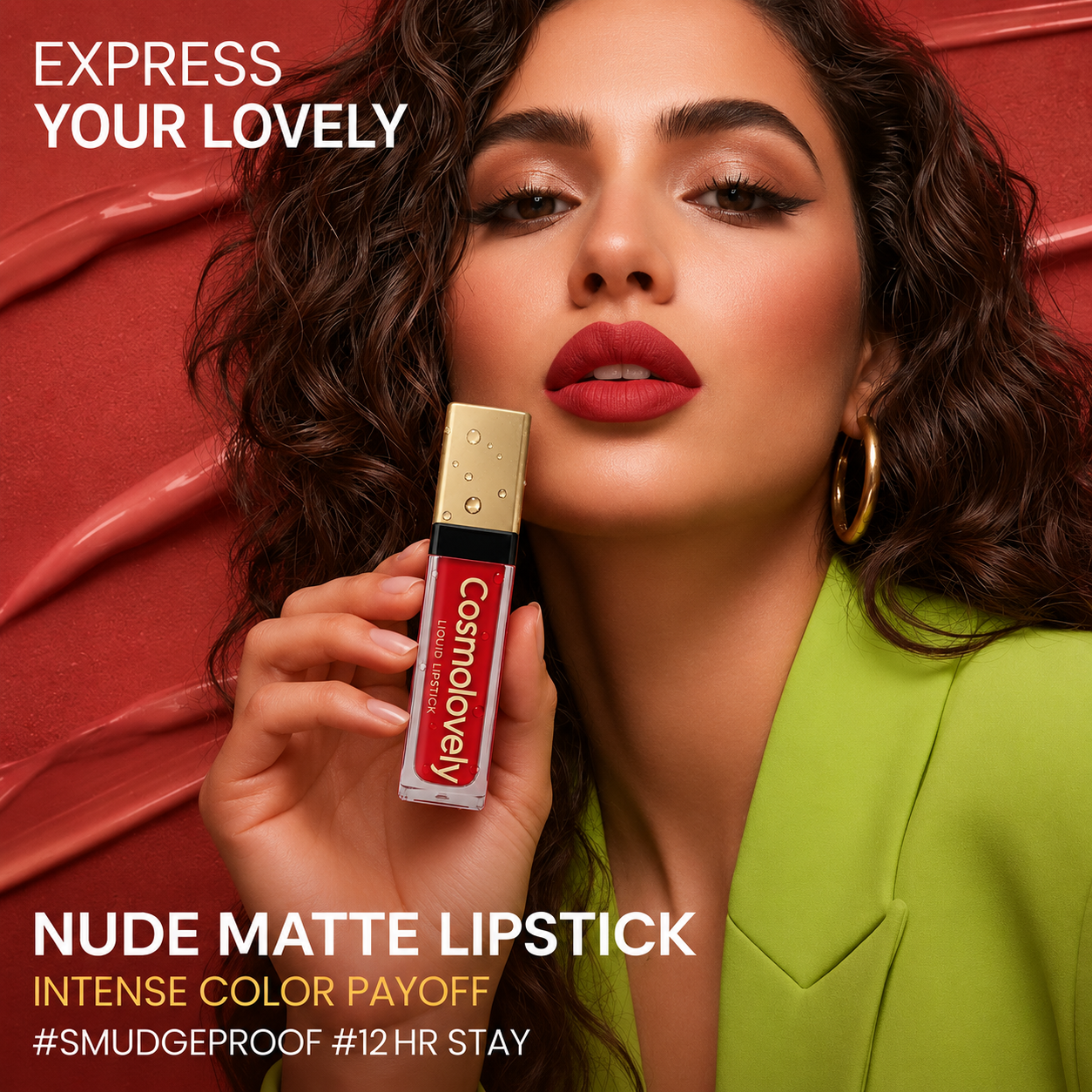 Cosmolovely 12Hrs Stay TransferProof Liquid Lipstick
