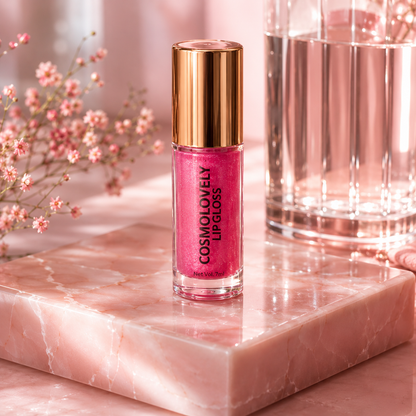 Cosmolovely Shimmer Lip Gloss ( 7 ml) (Free Liquid Blush & Liquid Lipstick)