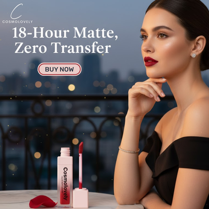 Cosmolovely Highly Pigmented TransferProof Liquid Lipstick (  8 ml )