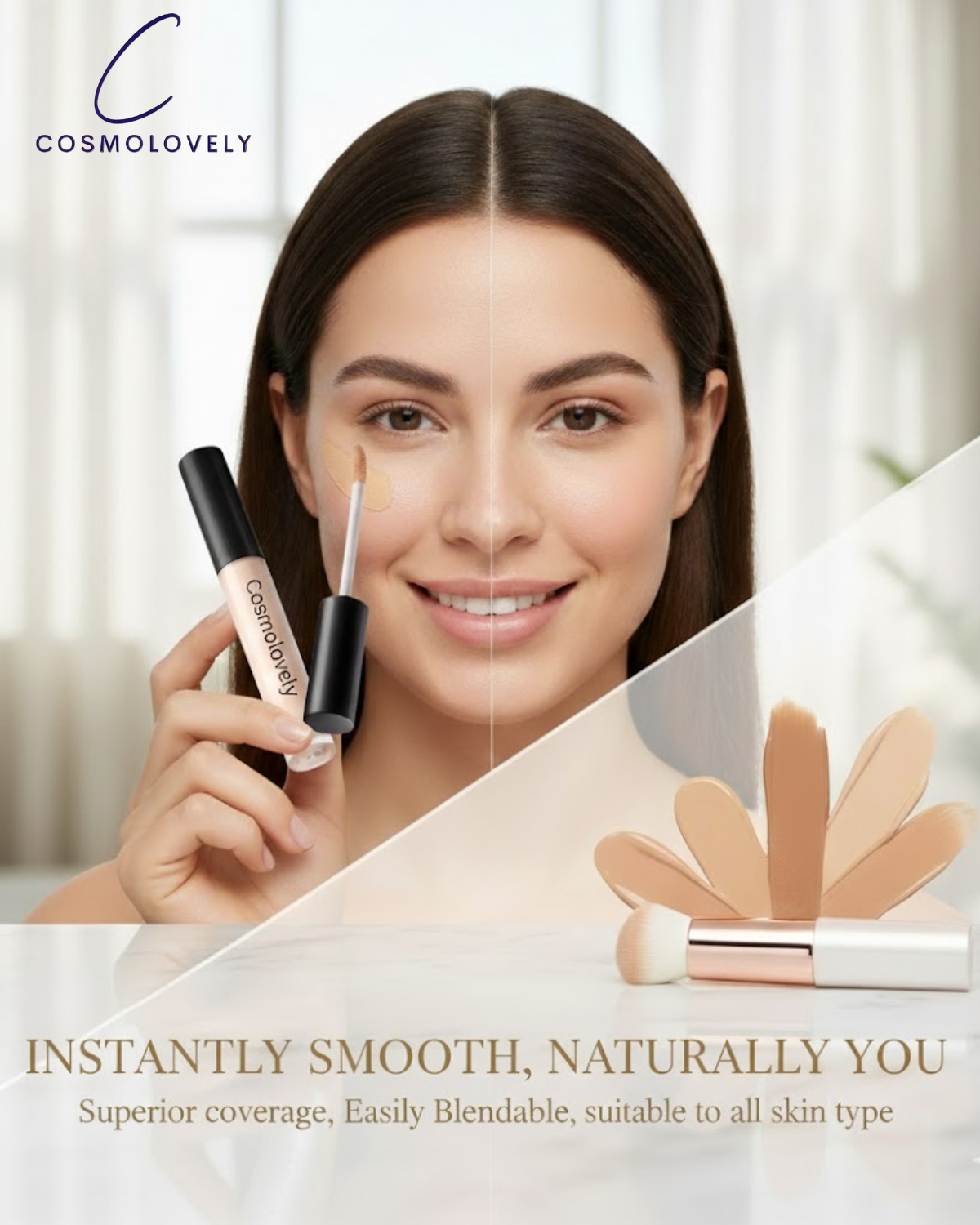 Cosmolovely High Coverage Liquid Concealer