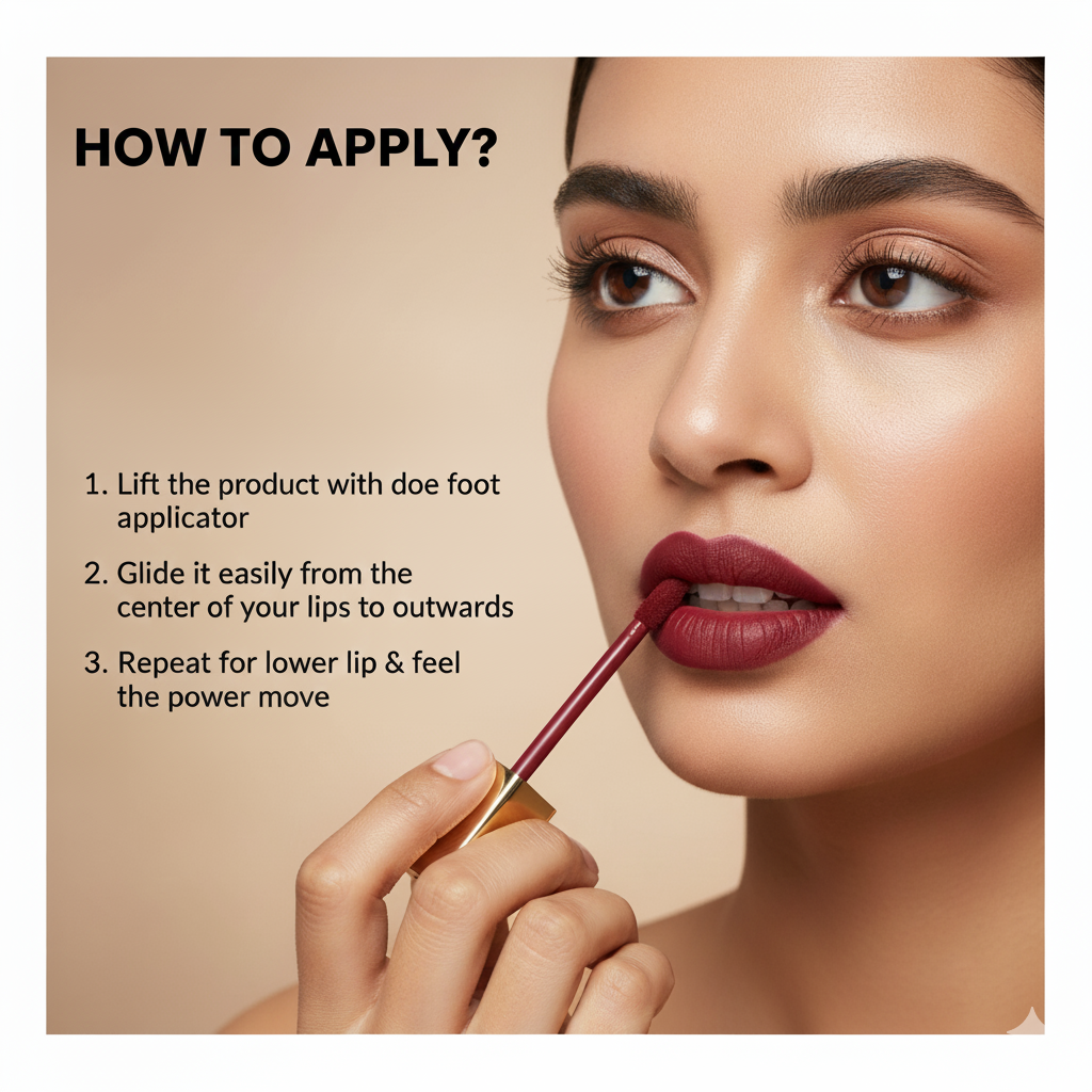 Cosmolovely Highly Pigmented TransferProof Liquid Lipstick (  8 ml )