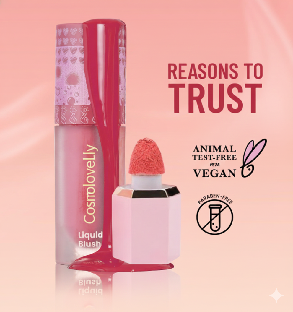 Cosmolovely Liquid Lush Blush (6ml)