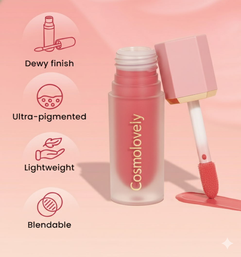 Cosmolovely Liquid Lush Blush (6ml)