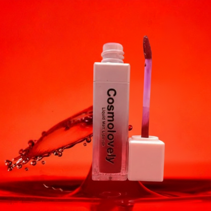 Cosmolovely Highly Pigmented TransferProof Liquid Lipstick (  8 ml )
