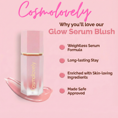 Cosmolovely Liquid Lush Blush (6ml) ( Free Lip Gloss & Liquid Lipstick)
