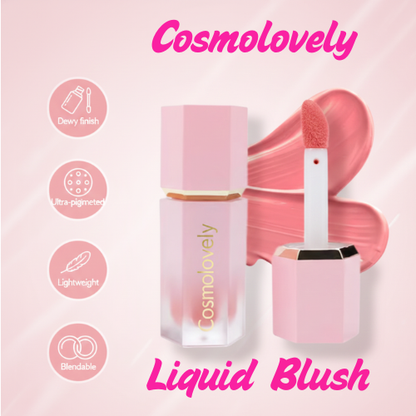 Cosmolovely Liquid Lush Blush (6ml) ( Free Lip Gloss & Liquid Lipstick)