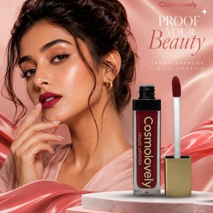 Cosmolovely 12Hrs Stay TransferProof Liquid Lipstick