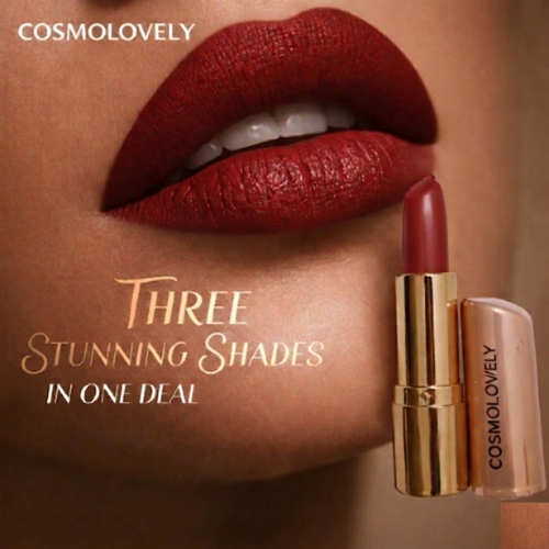 Cosmolovely Matte Bullet Lipstick( Free Liquid Lipstick)