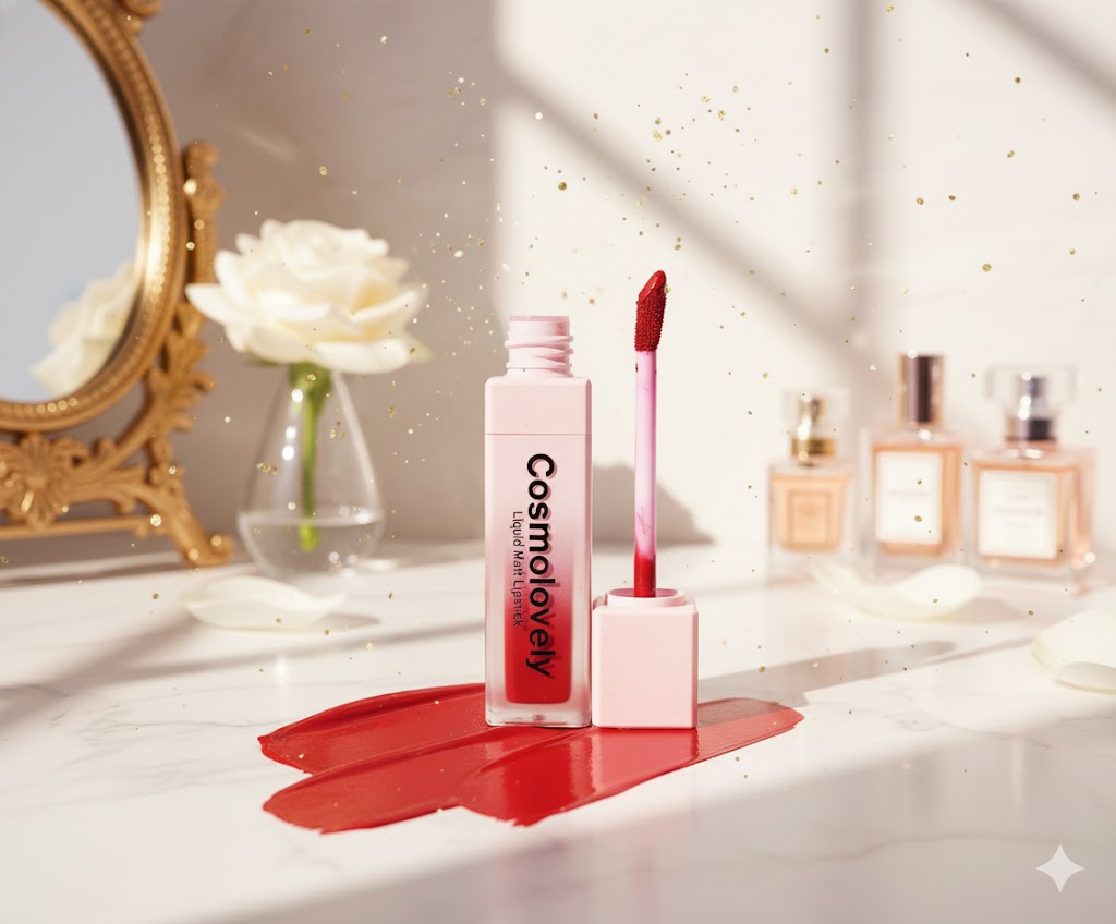 Cosmolovely Highly Pigmented TransferProof Liquid Lipstick (  8 ml )