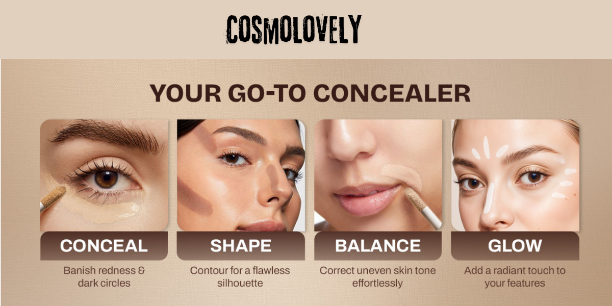 Cosmolovely High Coverage Liquid Concealer