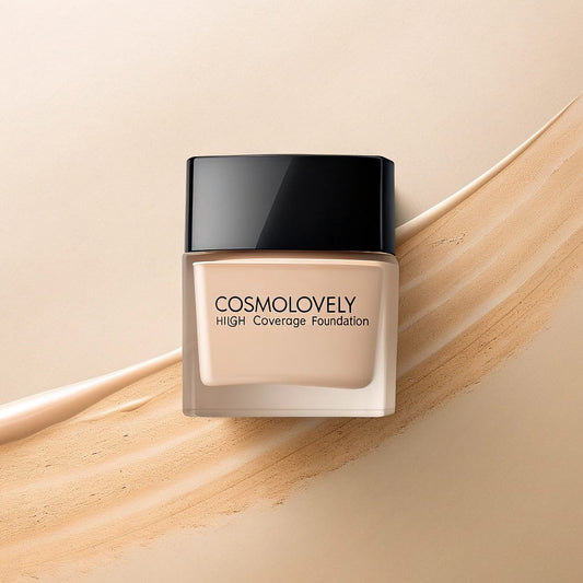 Cosmolovely Foundation For All Skin Type,Full Matte Finish, With SPF, Absorbs Oil, Fit Me Matte + Poreless