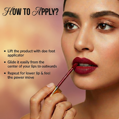 Cosmolovely 12Hrs Stay TransferProof Liquid Lipstick