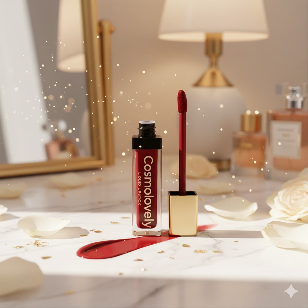 Cosmolovely Highly Pigmented TransferProof Liquid Lipstick