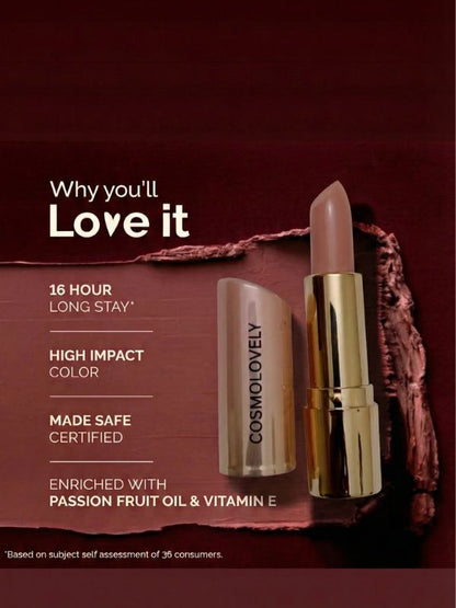 Cosmolovely Matte Bullet Lipstick( Free Liquid Lipstick)